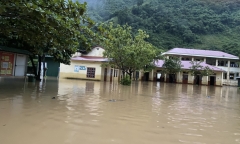Sơn La: Trường THCS Tạ Khoa chìm trong 