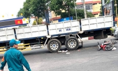 Trên đường về quê ăn Tết, thiếu nữ 16 tuổi bị xe tải cán tử vong
