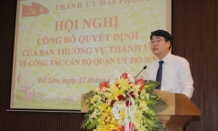 2 tân Phó Bí thư Quận ủy 31 tuổi ở Hải Phòng vừa được bổ nhiệm là ai?