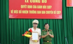 Chân dung Trưởng ban Chuyên đề Công an TP.HCM vừa được bổ nhiệm