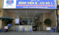 Từ 24/5, Bệnh viện K cơ sở Phan Chu Trinh và Tam Hiệp sẽ được gỡ bỏ phong tỏa