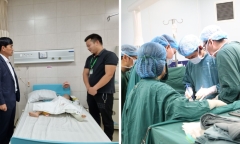 Phẫu thuật cho bé 2 tuổi có dáng đi lệch do bị trật khớp háng bẩm sinh