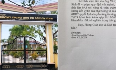 Bị tố đánh nhiều học sinh, thầy giáo ở Bạc Liêu bị điều chuyển công tác