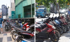 Lãnh đạo TP.HCM chỉ đạo đẩy nhanh tiến độ thu phí vỉa hè, lòng đường