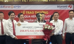 Một khách hàng được xác định trúng giải Jackpot hơn 13 tỷ đồng