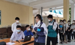 Kết thúc đợt thi đầu tiên kỳ thi đánh giá năng lực năm 2024 của ĐH Quốc gia Hà Nội