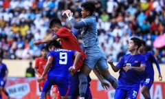 U23 Campuchia thắng đậm U23 Lào trong ngày ra quân, vươn lên dẫn đầu bảng B