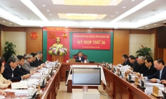 Yêu cầu Ban Thường vụ Tỉnh uỷ Vĩnh Phúc kiểm điểm, rút kinh nghiệm sâu sắc