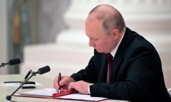 Ông Putin ký ban hành luật liên quan đến lập tòa án và bổ nhiệm thẩm phán tại 4 vùng mới sáp nhập