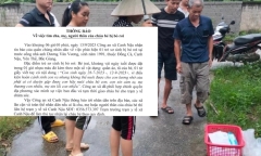 Bé trai sơ sinh bị bỏ rơi trước nhà dân cùng bức thư 