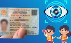 Trẻ em có phải lấy mống mắt khi làm thẻ căn cước từ 1/7?