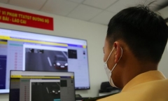 Sử dụng 110 “mắt thần”, CSGT phát hiện cả trăm lượt xe vi phạm mỗi ngày nghỉ Tết trên cao tốc