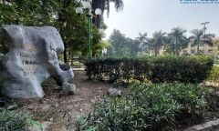 Hà Nội: Cận cảnh vườn hoa được đầu tư hàng chục tỷ đồng đang xuống cấp nghiêm trọng