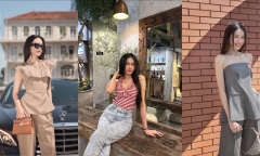 Phong cách thời trang khoe vòng eo cực phẩm của Doãn Hải My