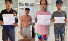 Bốn nghi phạm giết người bỏ chạy bằng ô tô, CSGT 