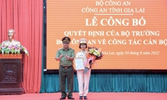 Bộ Công an bổ nhiệm 