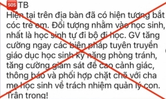 Tin tức pháp luật mới nhất ngày 26/3: Công an bác thông tin bắt cóc trẻ em ở Hà Nội