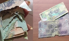 Tiền bị rách, đổi ở đâu để không mất phí?