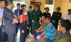 Vụ 2 tàu va chạm trên biển ở Hà Tĩnh: Tìm thấy thi thể 3 ngư dân