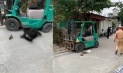Tin tức tai nạn giao thông mới ngày 6/12: Va chạm với xe nâng, cụ ông đi xe đạp tử vong