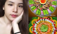 Mãn nhãn mâm cơm Việt của của nữ 9x đẹp như một tác phẩm nghệ thuật, khiến không ai nỡ ăn