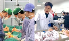 Cập nhật tình hình sức khỏe của nữ sinh bị liệt vận động trong vụ sập trần lớp học ở Nghệ An