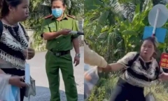Từ TP.HCM về, người phụ nữ không đeo khẩu trang, không khai báo y tế