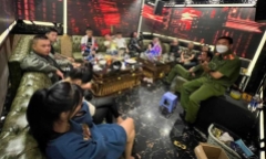 Phát hiện 16 nam, nữ thanh niên sử dụng ma túy trong quán karaoke ở Đà Lạt