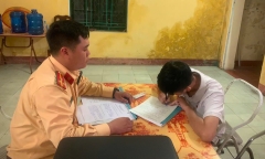 Phú Thọ: Xử lý trường hợp học sinh dương tính với ma tuý khi tham gia giao thông