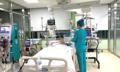 Tự điều trị cúm tại nhà, cụ ông mất chức năng phổi do biến chứng