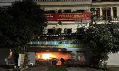 Thái Nguyên: Kịp thời khống chế đám cháy trong đêm, 10 người thoát nạn