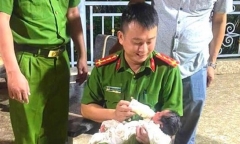 Bé trai sơ sinh bị bỏ rơi kèm lá thư có nội dung 