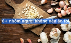 6+ nhóm người không nên ăn tỏi