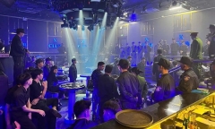Phát hiện nhiều đối tượng dương tính với ma túy tại bar X-Club