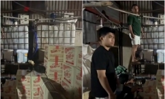 Bí mật bên trong xưởng làm giả hàng nghìn sản phẩm nước giặt, tẩy rửa