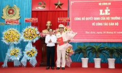 Chân dung tân Giám đốc Công an tỉnh Bạc Liêu