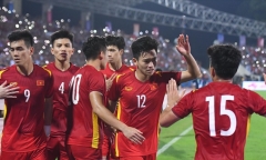 Dính hai thẻ đỏ, U23 Việt Nam thua đậm trước U23 Iraq
