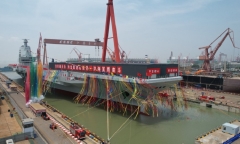 Trung Quốc hạ thủy tàu sân bay thứ 3