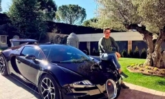 Siêu xe hơn 50 tỷ của Ronaldo gây tai nạn ở Tây Ban Nha