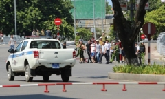 Công an thông tin ban đầu vụ nổ súng AK cướp tiệm vàng ở chợ Đông Ba