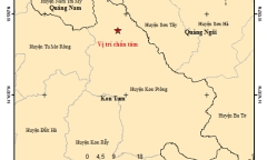 Kon Tum: Liên tiếp xảy ra 4 trận động đất, độ lớn 3 - 3,6 độ richter