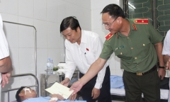 Vụ 5 chiến sĩ công an bị tấn công ở Nghệ An: Sức khỏe hiện ra sao?