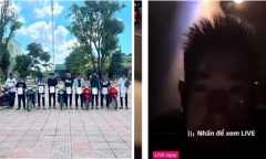 Vừa đánh võng vừa livestream TikTok, nhóm 