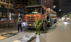 Hà Nội: Xử phạt 72 triệu đồng một phương tiện chở quá tải