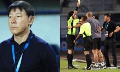 Thua cay đắng trước U23 Việt Nam, HLV Shin Tae Yong nói trọng tài