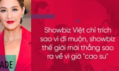 Sao hạng A thế giới đi muộn còn bị