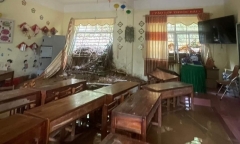Bộ GD&ĐT chỉ đạo in thêm sách giáo khoa cho học sinh chịu thiệt hại do bão số 3