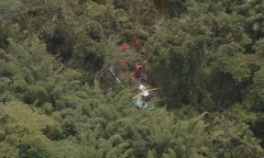 Clip: Rơi trực thăng, 3 người thiệt mạng