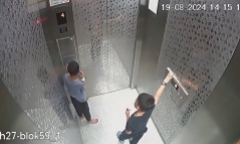 Hai bé trai bị mắc kẹt 9 tiếng trong thang máy vì hành động nghịch ngợm