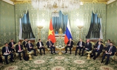 Tổng Bí thư Tô Lâm hội đàm với Tổng thống Nga Vladimir Putin